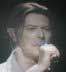 David Bowie live on stage