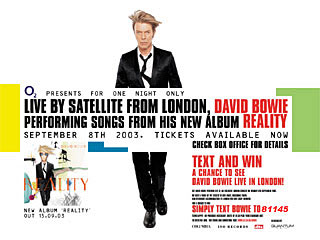 David Bowie Live By Satellite