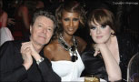 David, Iman and Adele