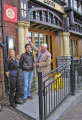 Bowie plaque returned to Zizzi in Beckenham