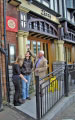 Bowie plaque returned to at Zizzi in Beckenham