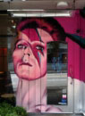 David Bowie doorway in Vancouver