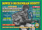 Bowie's Beckenham Oddity Flyer front