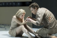 Sophia Anne Caruso and Michael C. Hall in Lazarus