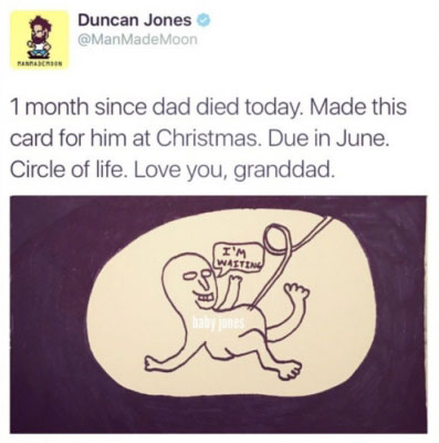 Duncan Jones announcement
