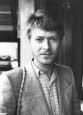 David Bowie entering studios