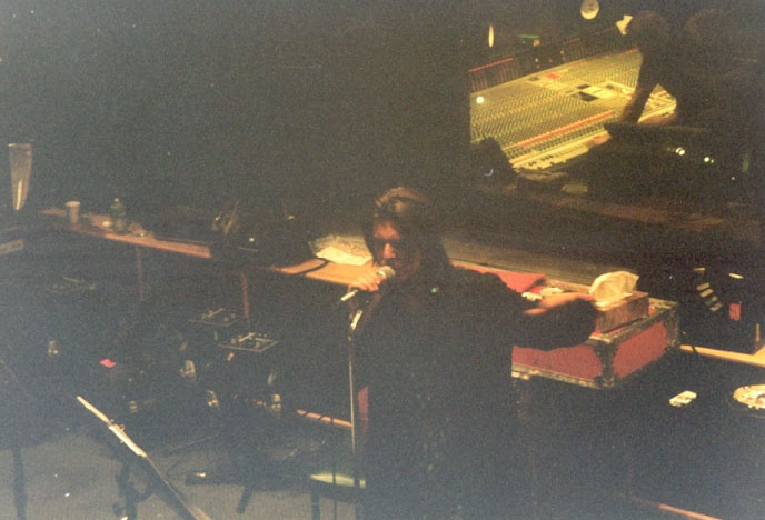 David inside studio MV4