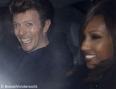 David and Iman leaving The White Room