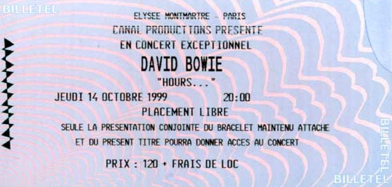 Paris 14/10/99 ticket