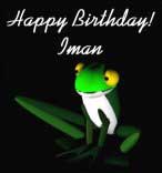 Happy Birthday Iman!