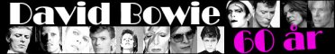 David Bowie at 60