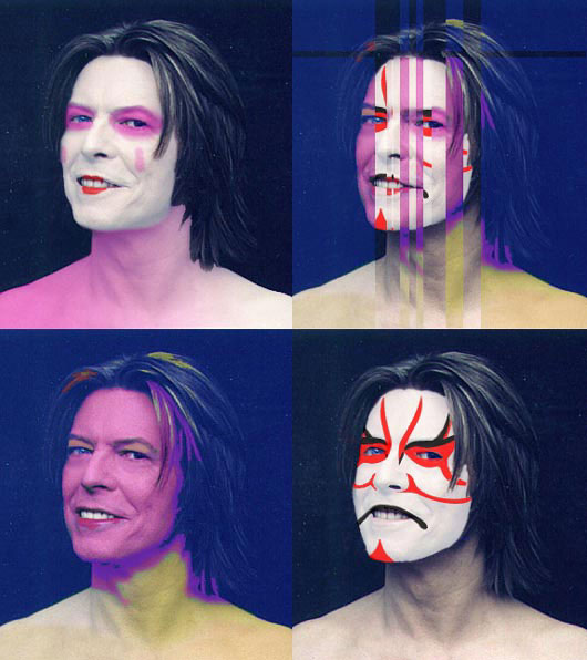 Kabuki Bowie by Steph Lynch