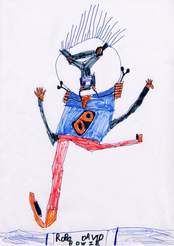 Robo Bowie by Michael Kinder