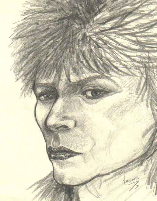 David Bowie #3 by Virginia Tupper