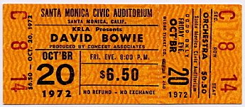 Ticket 20th October 1972