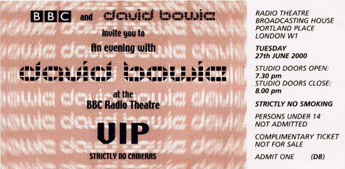 David Bowie at BBC