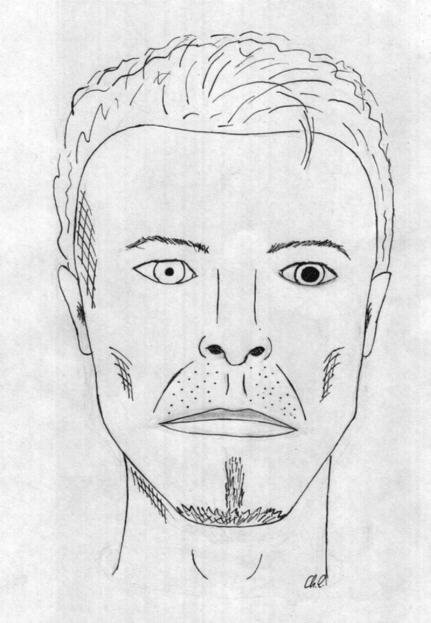 Bowie Sketch by Christiane Ertmer