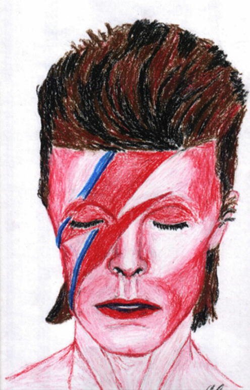 Aladdin Sane Colour by Christiane Ertmer
