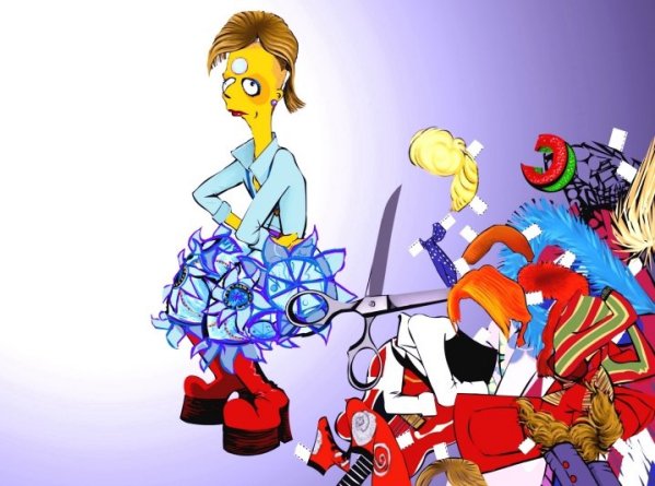 David Bowie by Roberto Cuoghi