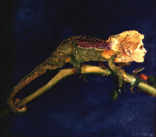 Bowie Chameleon by Hero Tolsma