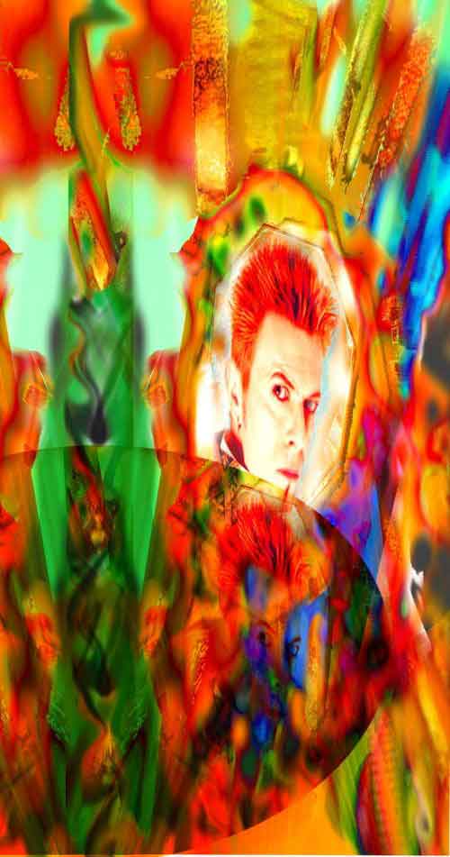 Bowie Poster by MzRed